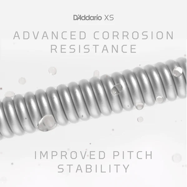D'Addario XSE09544 XS Nickel Plated Steel Super Light Plus - 9.5-44