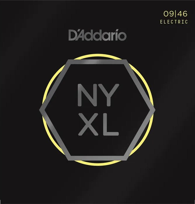 D'Addario NYXL0946 Nickel Wound Electric Guitar Strings, Super Light Top / Regular Bottom Gauge