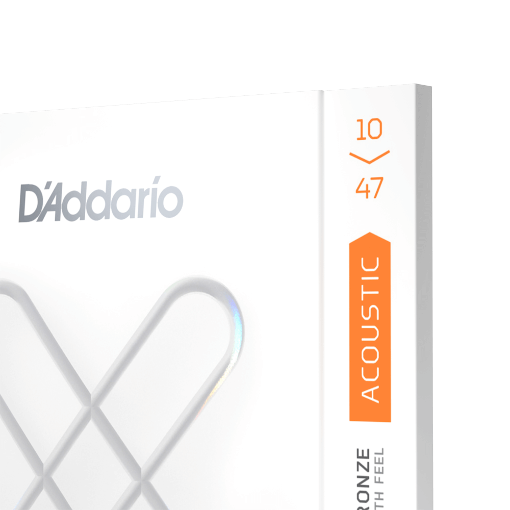 D'addario XSAPB1047 10-47 Extra Light Coated Acoustic Guitar Strings