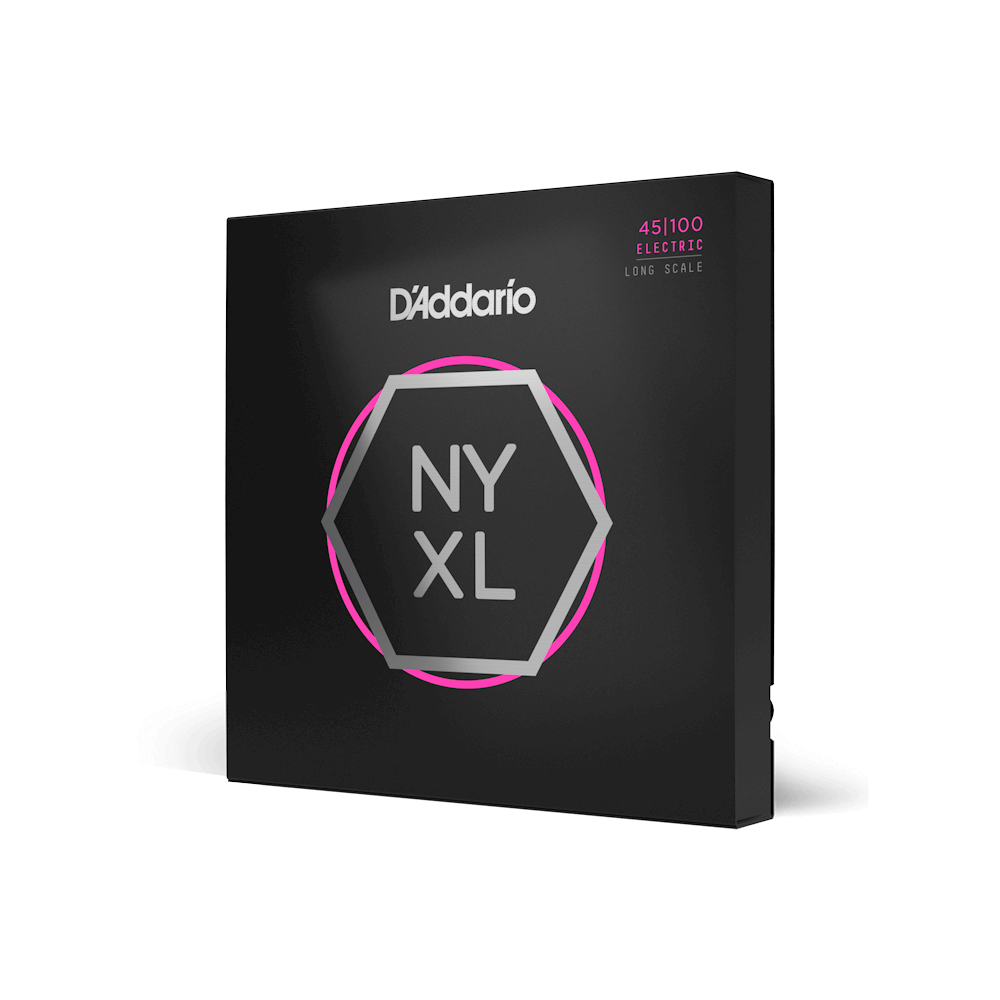 D'addario NYXL45100 45-100 Regular Light Long Scale Bass Strings