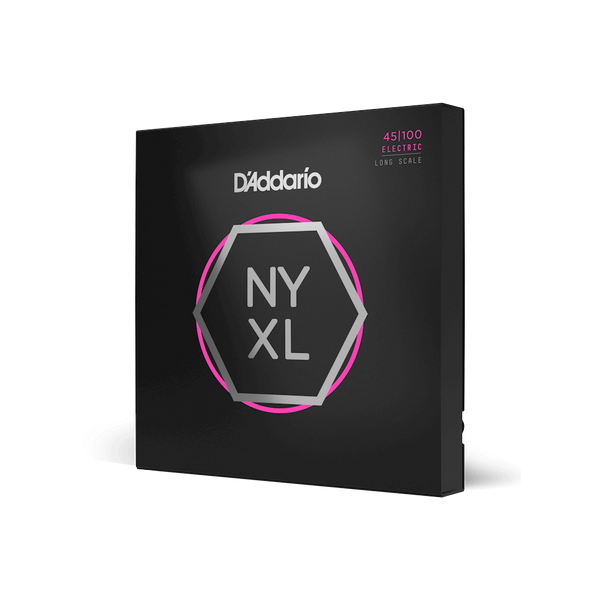 D'addario NYXL45100 45-100 Regular Light Long Scale Bass Strings