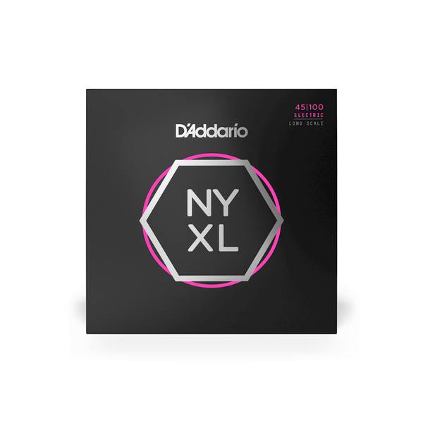 D'addario NYXL45100 45-100 Regular Light Long Scale Bass Strings