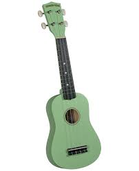 Diamondhead DU125 Soprano Ukulele with Bag - Satin Light Green