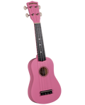 Diamondhead DU129 Soprano Ukulele with Bag - Satin Dark Pink