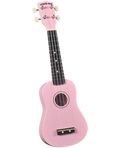 Diamondhead Soprano Ukulele with Bag - Pink