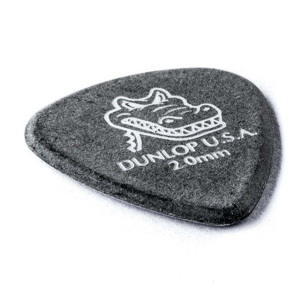 Dunlop 417P20 Gator Grip 2.0mm Guitar Picks 12 Pack