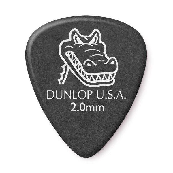 Dunlop 417P20 Gator Grip 2.0mm Guitar Picks 12 Pack