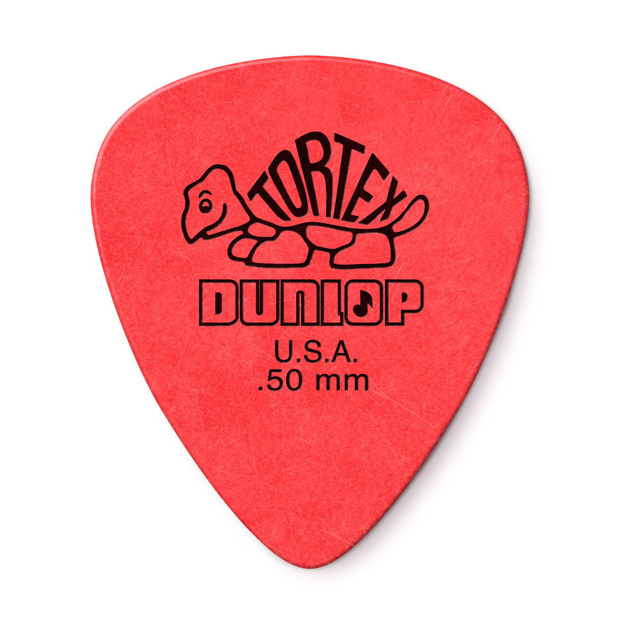 Dunlop .50mm Tortex 12 Pick Pack Red