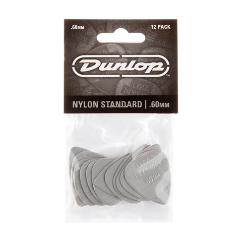 Dunlop .60mm Nylon 12 Pick Pack