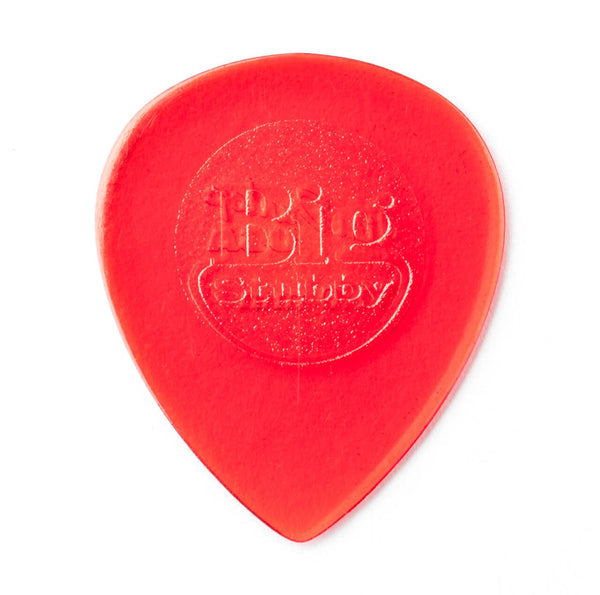 Dunlop Big Stubby 1.0mm 4 Pick Pack Red