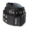 Dunlop D3819BK Black Classic Grommet Woven Strap