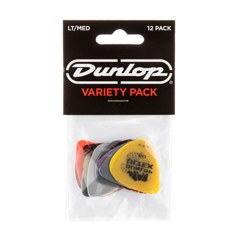 Dunlop PVP101 Light/Medium Variety 12 Pick Pack