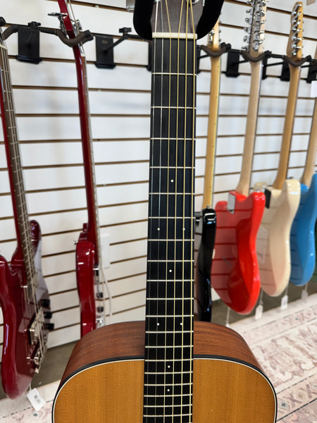 Martin D JR-E Left Handed Dreadnought Junior - Natural - Used