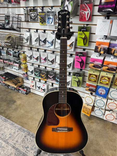 Epiphone - J-45 Standard - Left-Handed Acoustic-Electric Guitar - Vintage Sunburst
