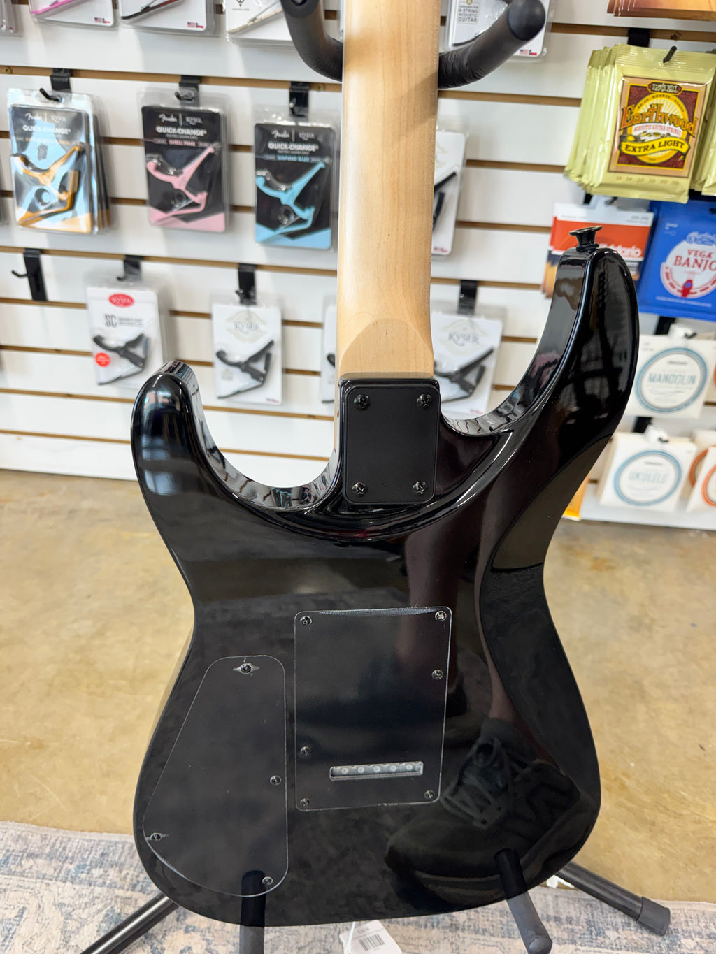 Jackson JS Series Dinky JS20 DKQ 2PT - Transparent Blue