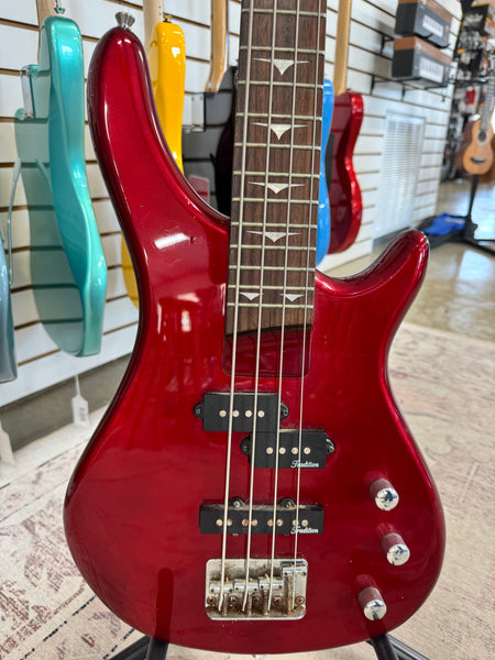 Tradition B-100 Electric Bass - Red