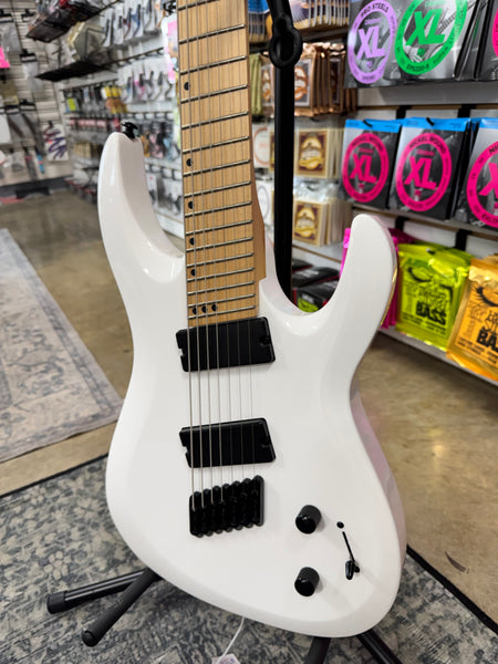 Harley Benton R-457MN WH MultiScale 7 String - White