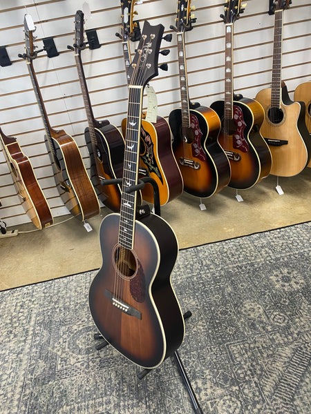 PRS SE P20E Tonare Parlor Acoustic Electric - Tobacco Sunburst