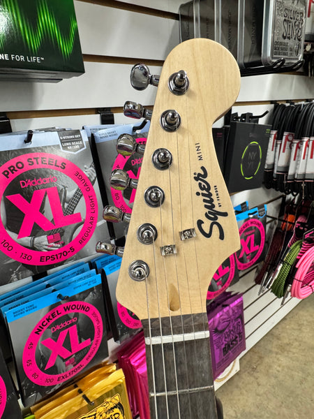 Squier Mini Strat - Shell Pink