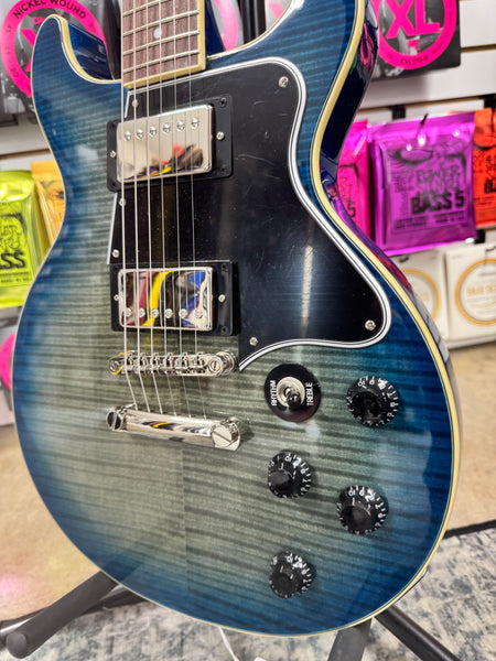 Epiphone Les Paul Special Double Cut Figured - Ocean Water