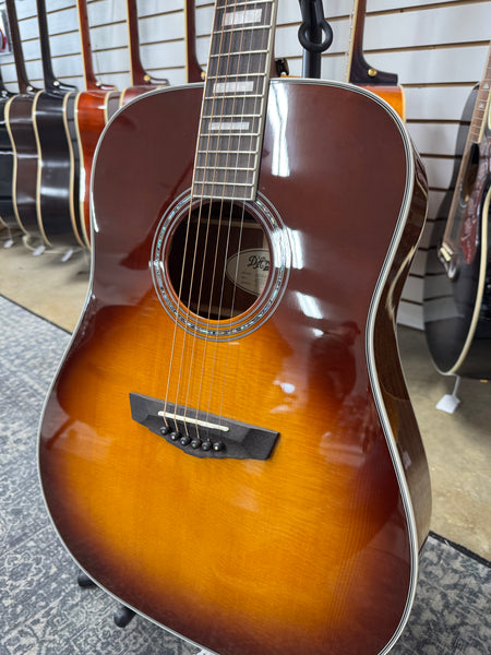 D'Angelico Premier Lexington Dreadnought - Iced Tea Burst - B Stock