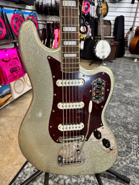 Squier FSR Classic Vibe Bass VI - Silver Sparkle