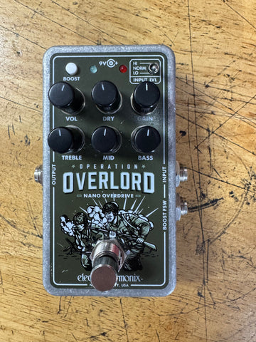 Electro-Harmonix Nano Operation Overlord Stereo Overdrive - Used
