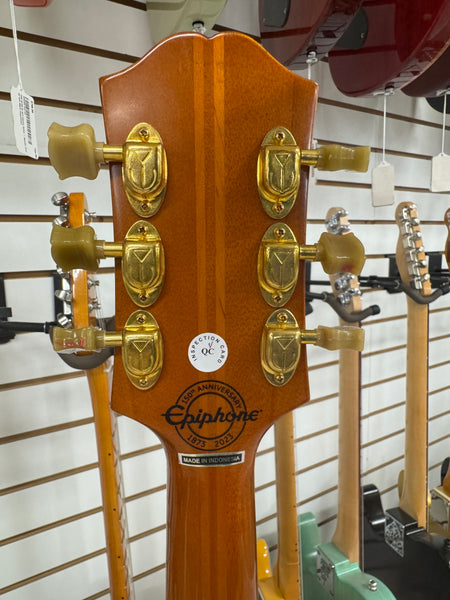 Epiphone 150th Anniversary Zephyr DeLuxe Regent - Antique Natural - B Stock