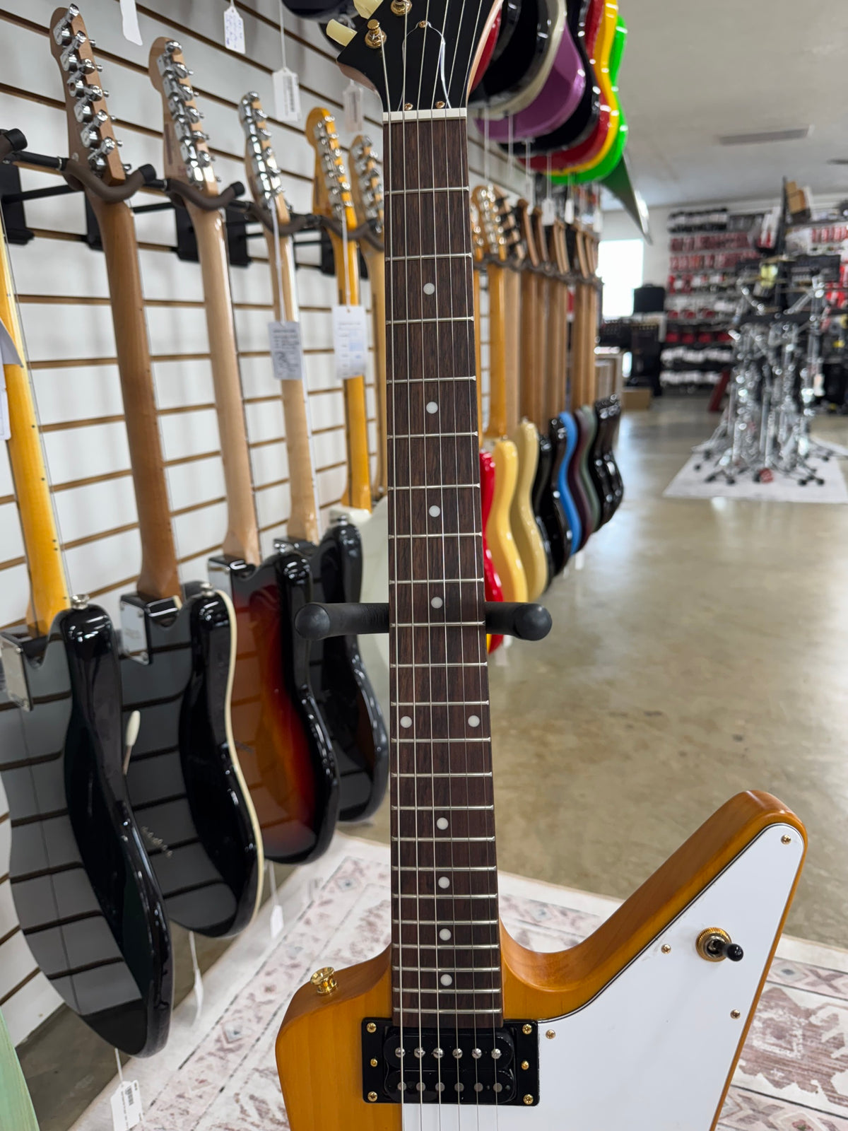 Epiphone 1958 Korina Explorer Electric Guitar - Natural - B Stock