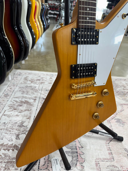 Epiphone 1958 Korina Explorer Electric Guitar - Natural - B Stock