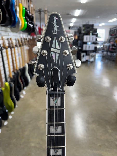 Epiphone Flying V Prophecy - Aged Jet Black Metallic - B Stock