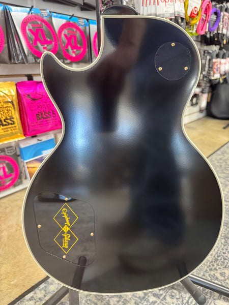 Epiphone Inspired by Gibson Custom Les Paul Custom Quilt Electric Guitar - Cobra Burst 