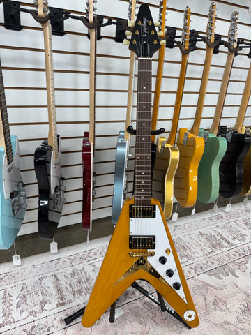 Epiphone inspired by Gibson '58 Flying V - Korina - B Stock