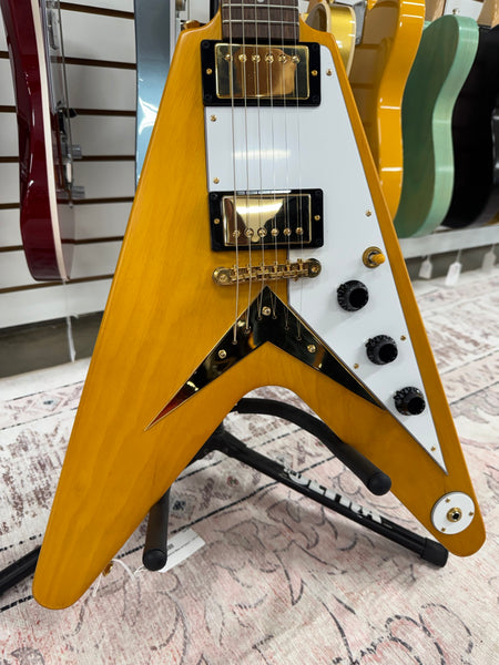 Epiphone inspired by Gibson '58 Flying V - Korina - B Stock