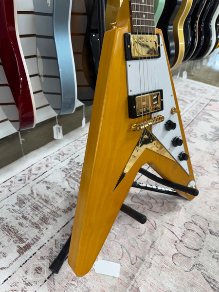 Epiphone inspired by Gibson '58 Flying V - Korina - B Stock