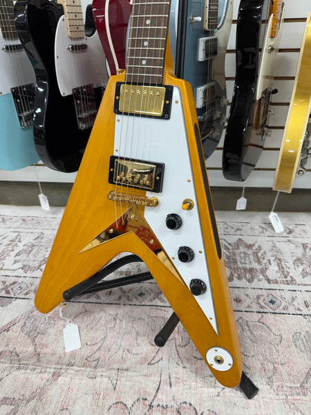 Epiphone inspired by Gibson '58 Flying V - Korina - B Stock