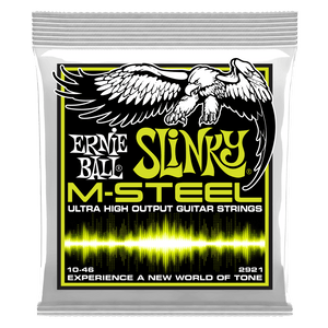 Ernie Ball 2921 Regular Slinky M-Steel Electric Guitar Strings 10-46 Gauge
