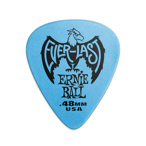 Ernie Ball 9181 Everlast Picks - 0.48mm Blue - 12 Pack