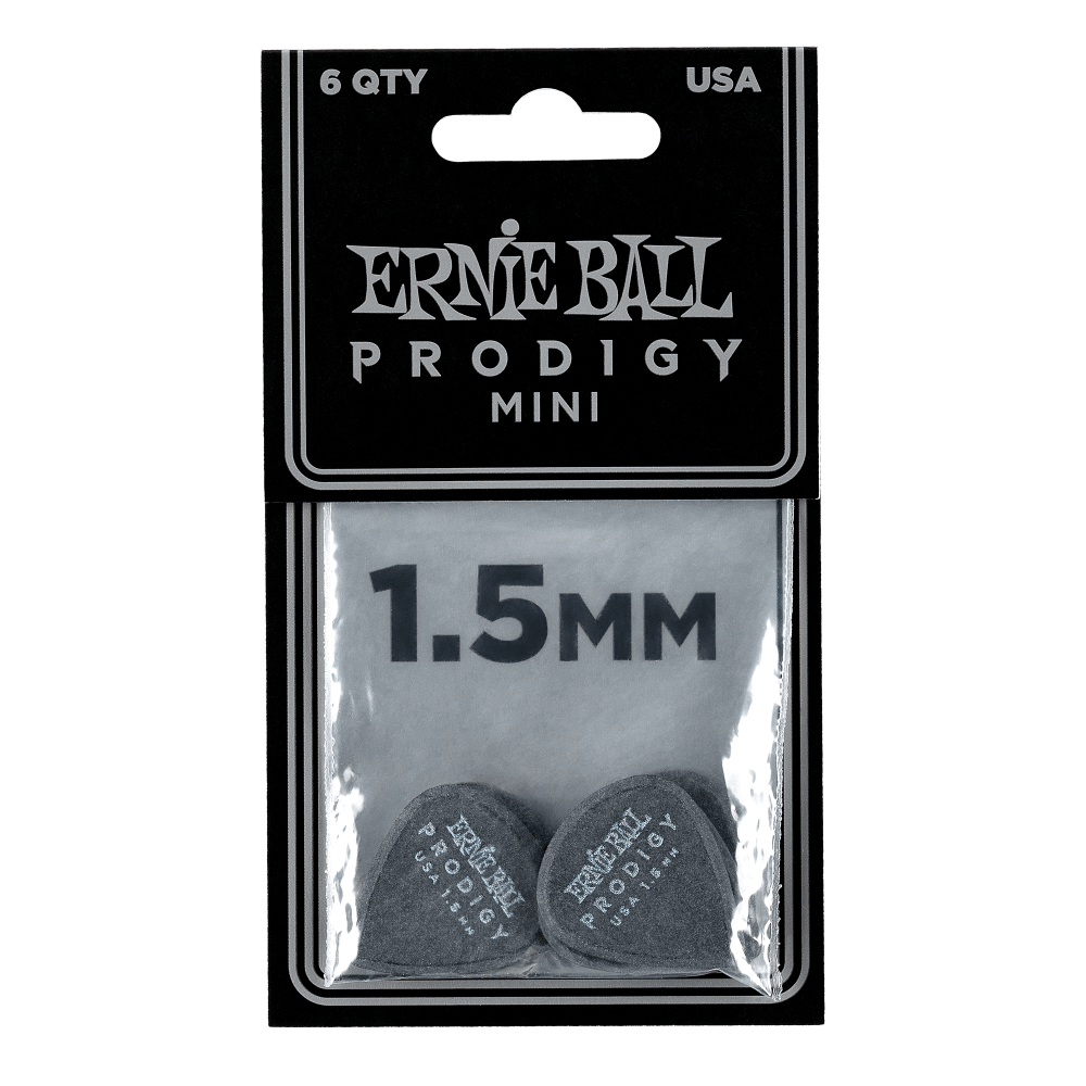 Ernie Ball 9200 Prodigy Mini 1.5mm 6 Pick Pack