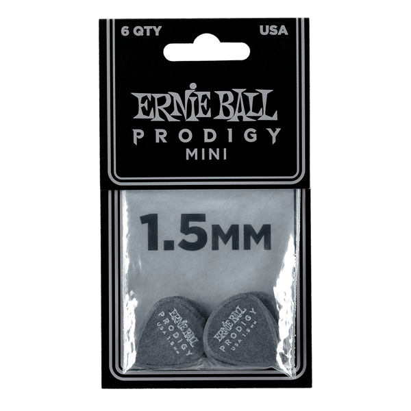Ernie Ball 9200 Prodigy Mini 1.5mm 6 Pick Pack