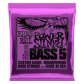 Ernie Ball P02821 Power Slinky 5-String Nickel Wound Electric Bass Strings, 50-135