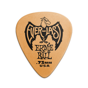 Ernie Ball P09190 Everlast Picks - 0.73mm Orange - 12 Pack