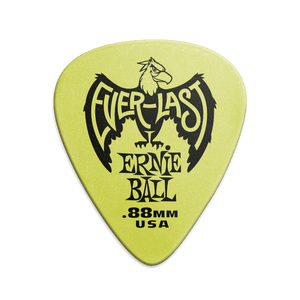 Ernie Ball P09191 Everlast Picks - 0.88mm Green - 12 Pack