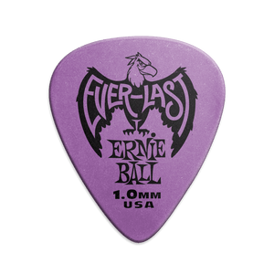 Ernie Ball P09193 Everlast Picks - 1.0mm Purple - 12 Pack