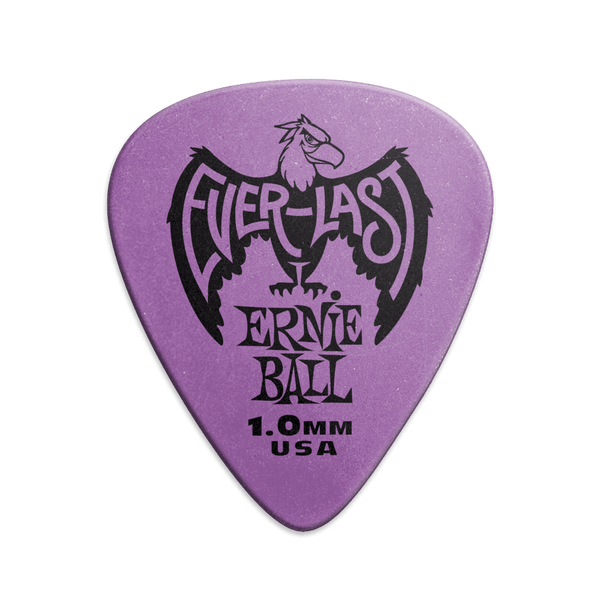 Ernie Ball P09193 Everlast Picks - 1.0mm Purple - 12 Pack