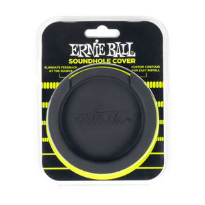 Ernie Ball P09618 ACOUSTIC SOUNDHOLE COVER - Black