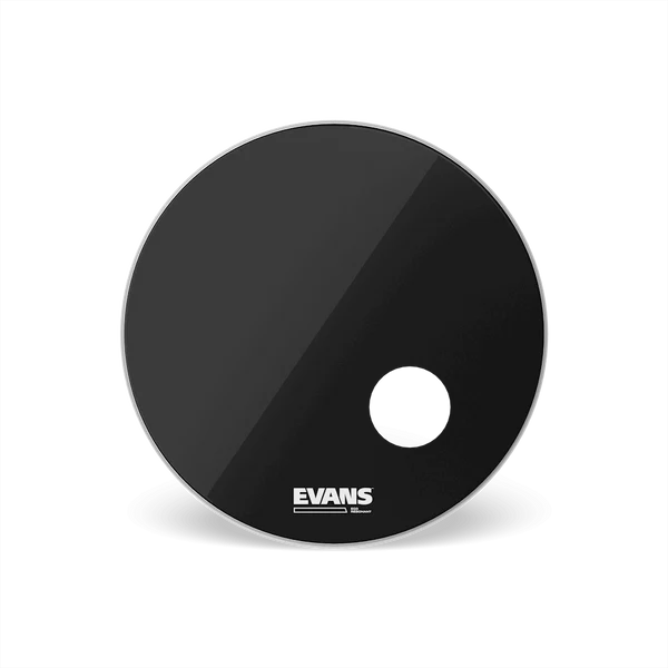 Evans BD22RB 22" EQ3 Resonant Black 