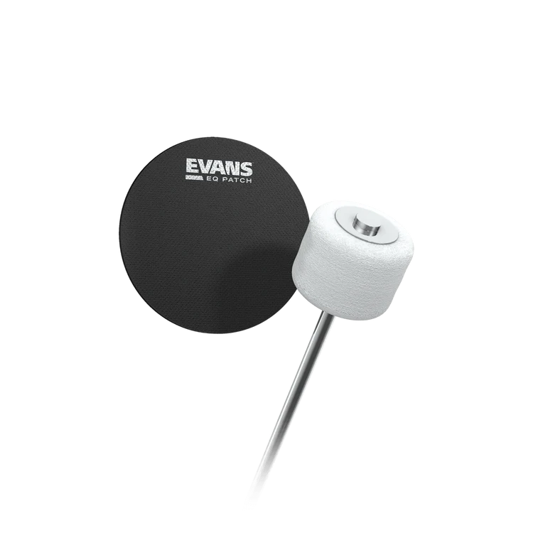 Evans EQPB1 EQ Single Pedal Patch - Black Nylon