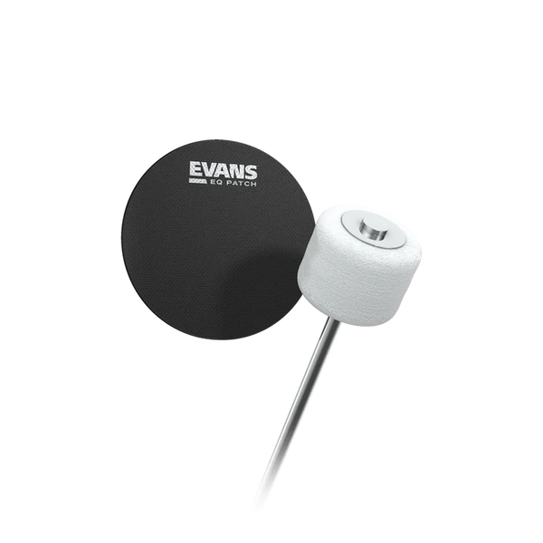 Evans EQPB1 EQ Single Pedal Patch - Black Nylon