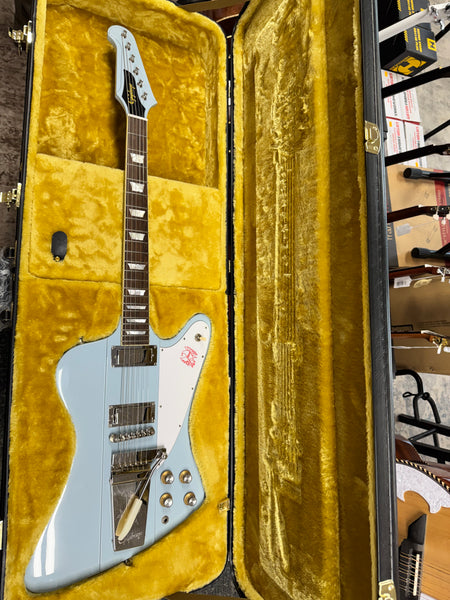 Epiphone "Inspired by Gibson" 1963 Firebird V Reissue - Frost Blue